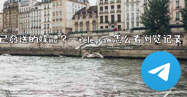 Telegram如何查看所有我已發送的媒體？—telegram怎么看浏览记录