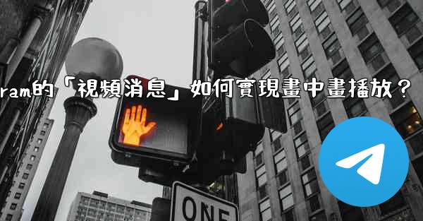 Telegram的「視頻消息」如何實現畫中畫播放？