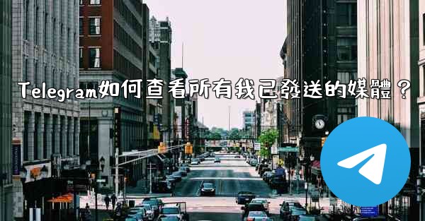 Telegram如何查看所有我已發送的媒體？